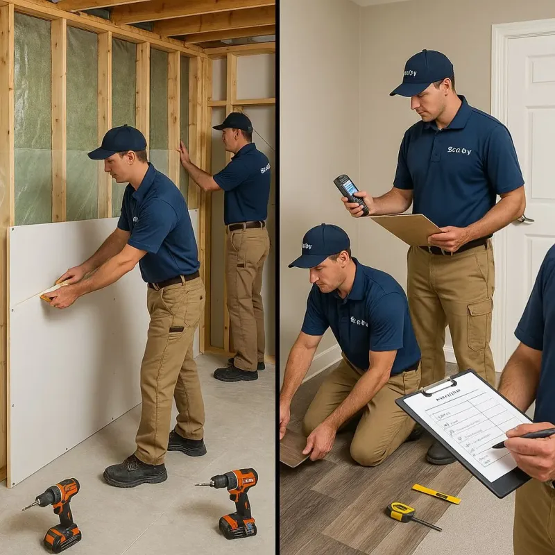 Repairs and Reconstruction process in Hardwick, MA