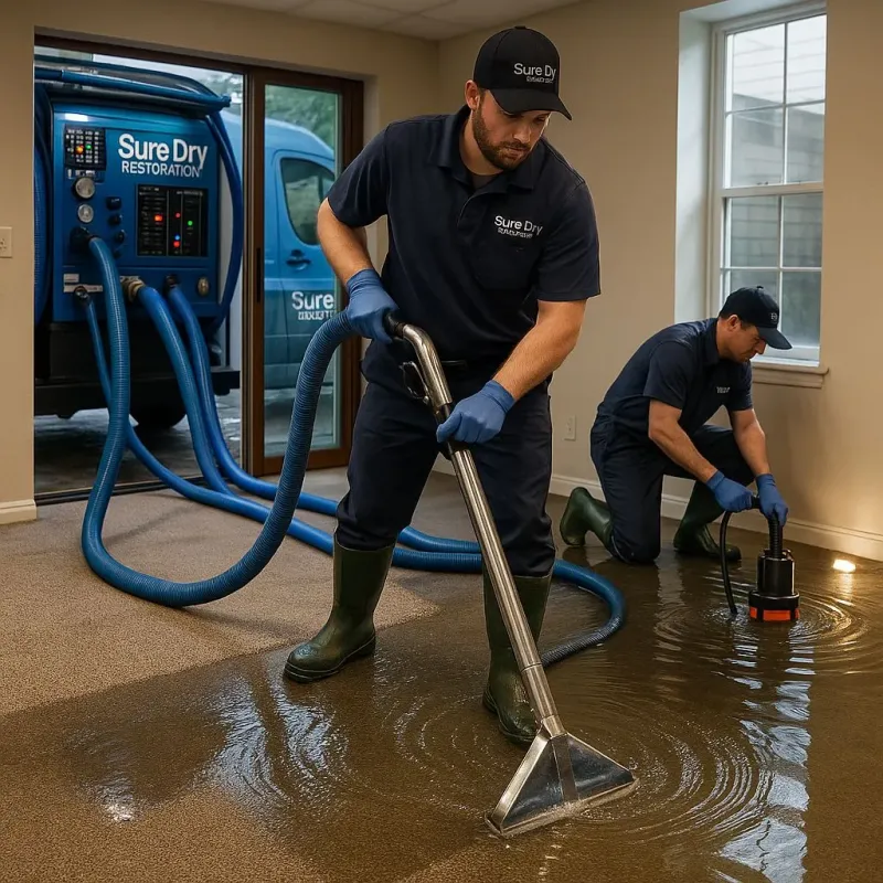 Water Extraction and Removal process in Hardwick, MA